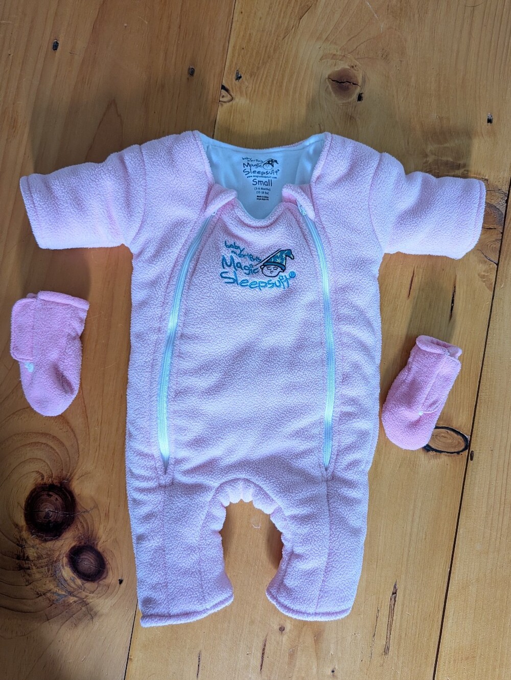 Baby merlin's Magic sleepsuit